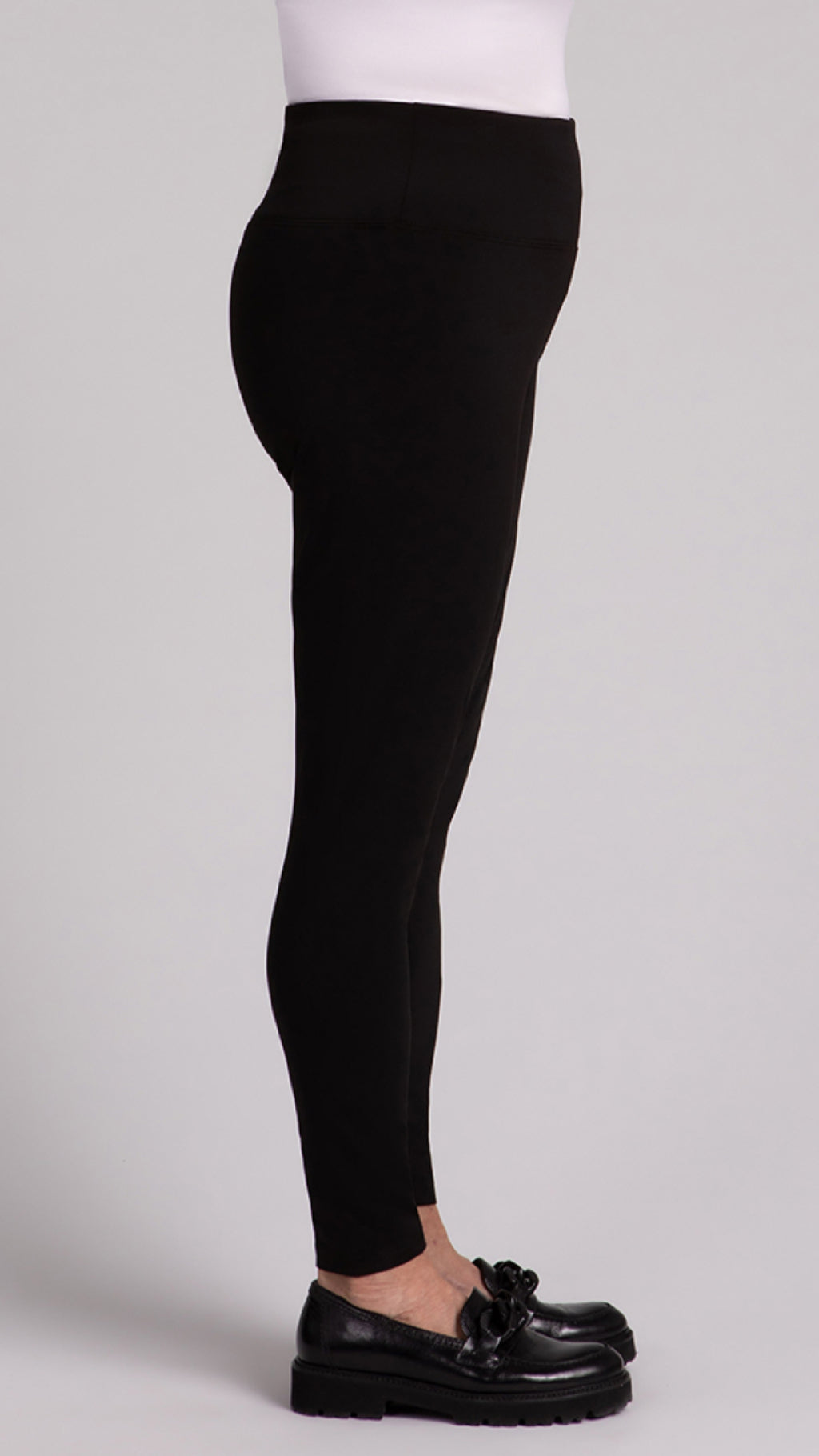 Nu Yoke Legging, Fleece Back Jersey (Sale)
