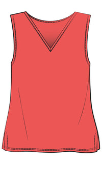 Go To V-Neck Tank Relax Short