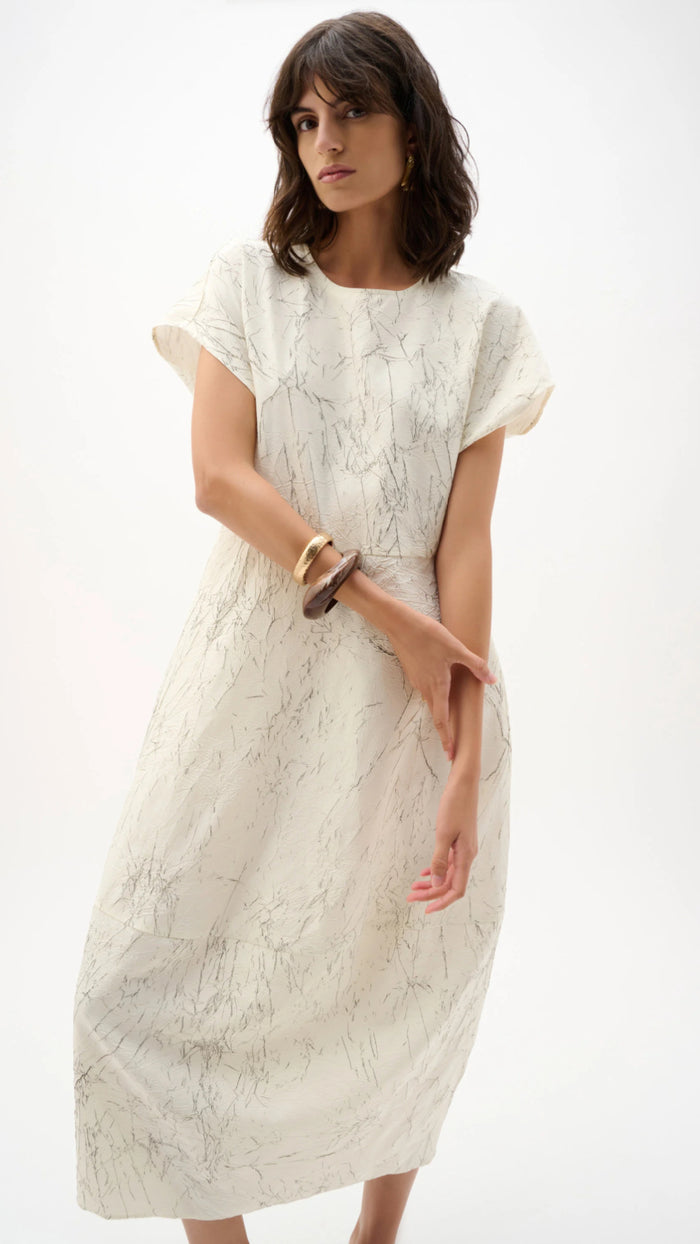 Joseph Ribkoff Novelty Abstract Print Cocoon Dress