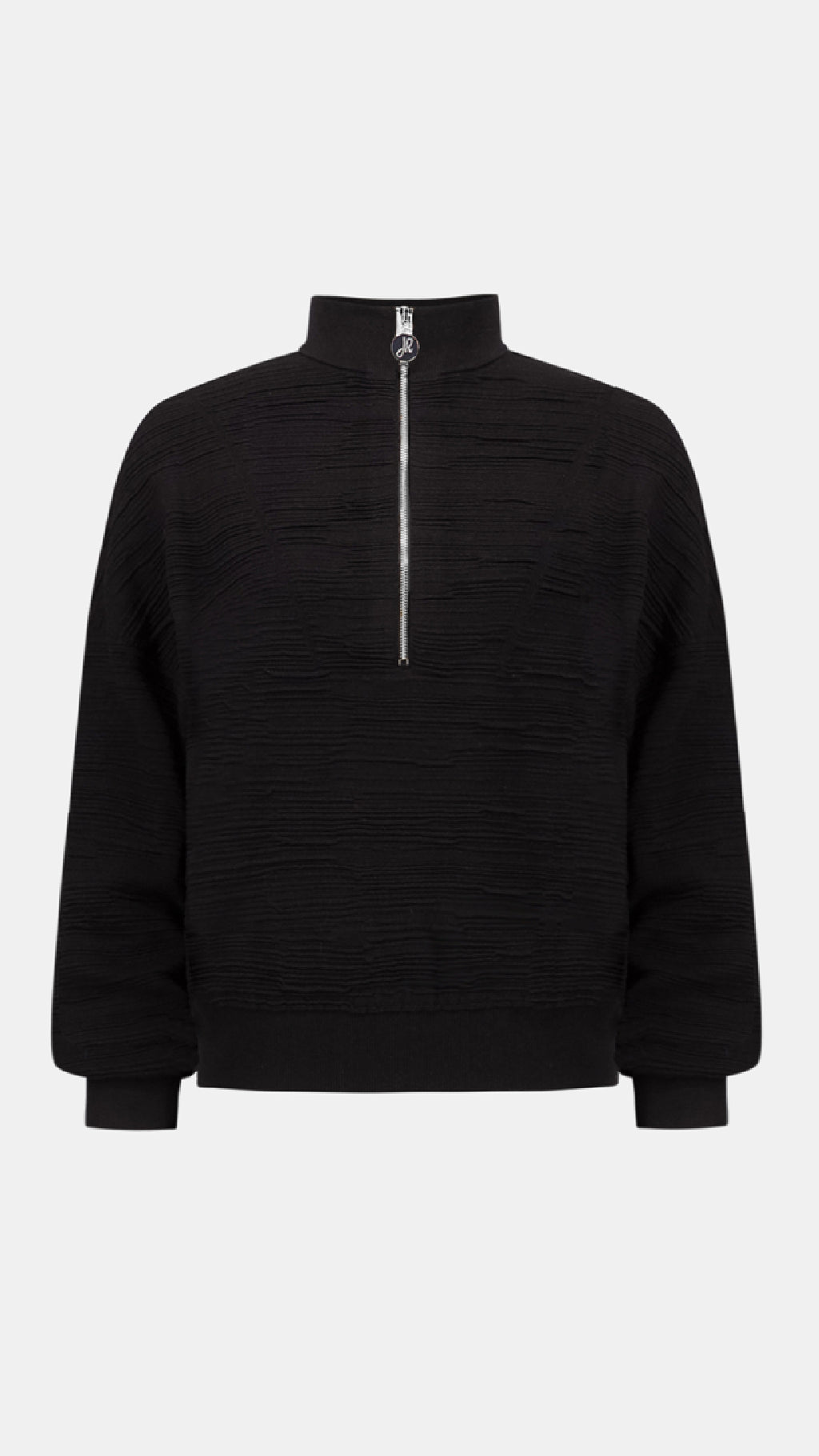 Joseph Ribkoff Sweater Knit Mock-Neck Cocoon Sweater And Pull-On Jogger Pants
