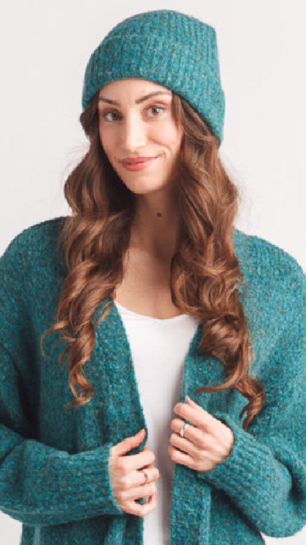 Papillon Marl Open Cardigan With Pockets