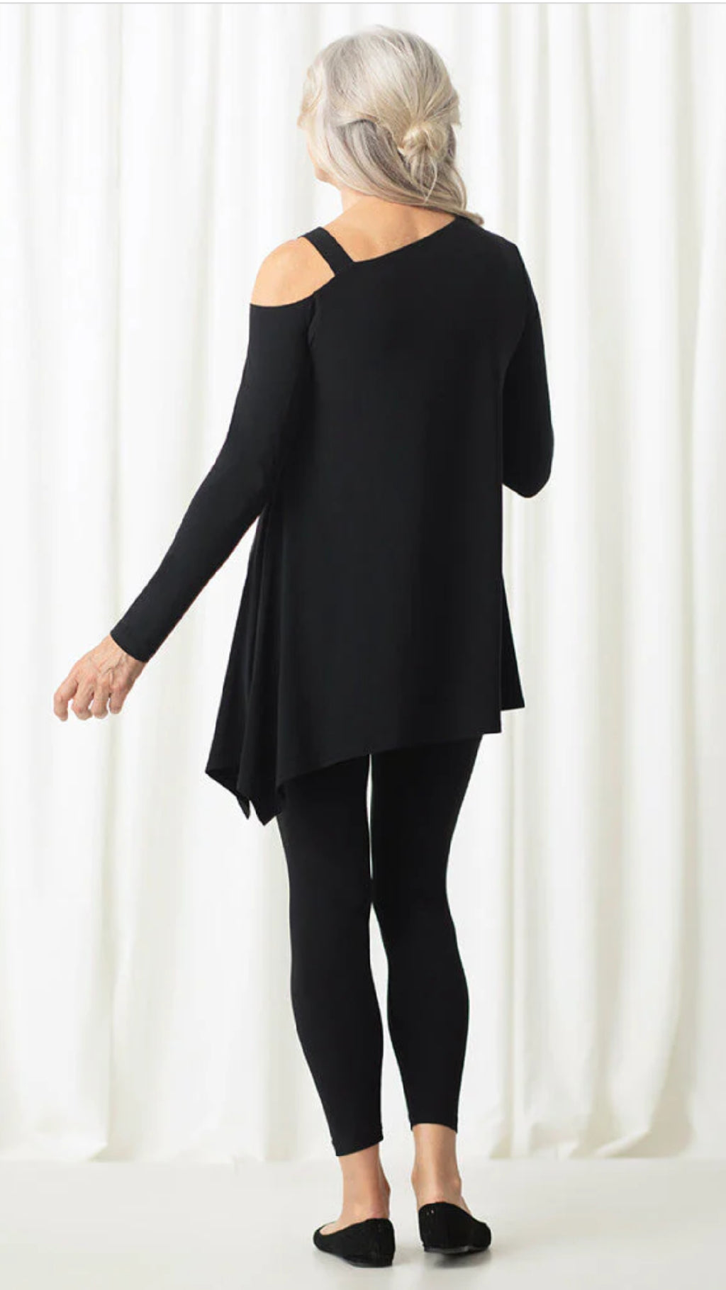 Slant Tunic, 3/4 Sleeve (Sale)