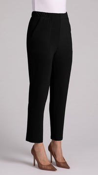 Easy Pull-On Ankle Pant, LT WT Ponte (Sale)
