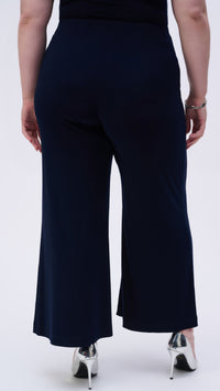 Silky Knit Pull-On Wide Pants (New Spring)