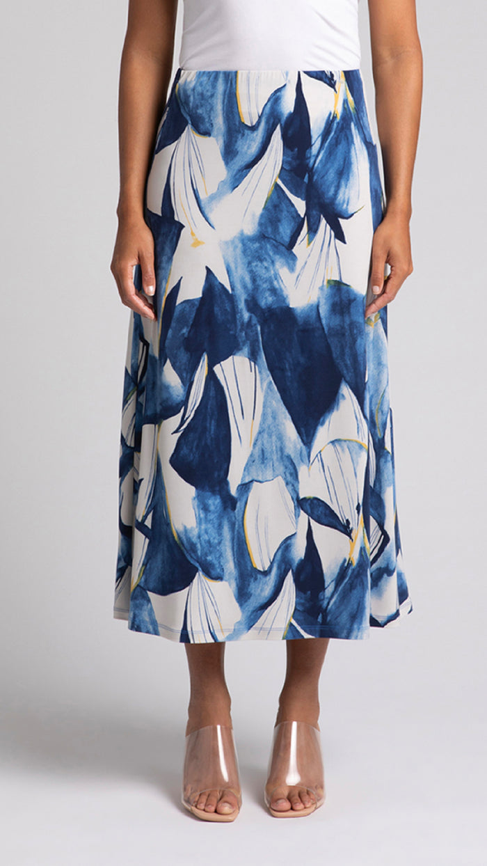 Essential A-Line Skirt-Watery Reflections