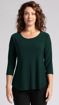 Go To Classic T-Relax, 3/4 Sleeve-Solid Colours (Sale)