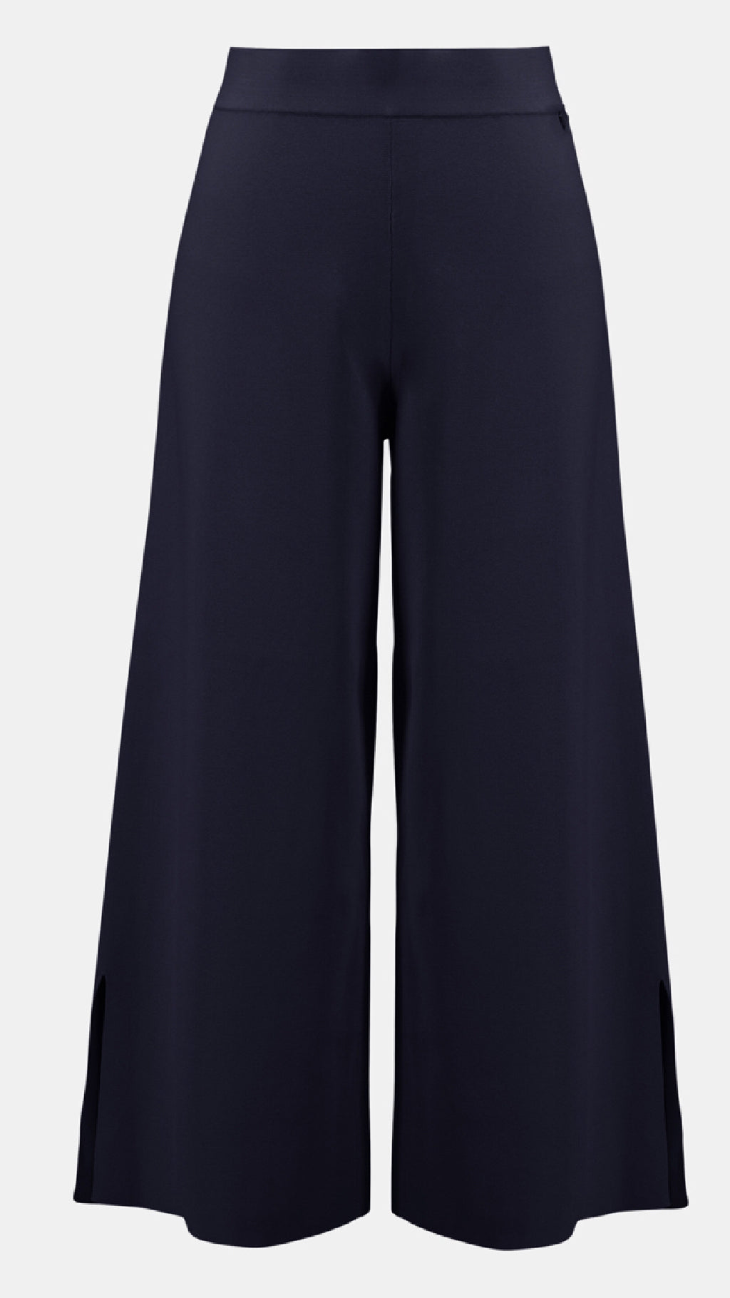 Joseph Ribkoff Viscose Blend Vest with Faux Welt Pockets, Culotte Pants