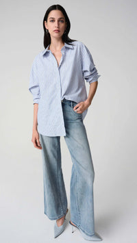Joseph Ribkoff Tercel Stripe Boxy Blouse