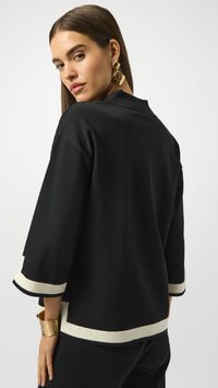 Joseph Ribkoff Sweater Knit Colour Block Top and Pant