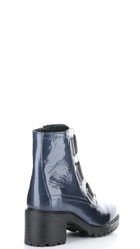 INDIE Blue/Black Elasticated Boots