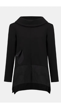 Joseph Ribkoff Scuba Jersey and Memory Trapeze Tunic and Balloon Pants