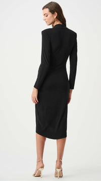 Joseph Ribkoff Silky Knit Sheath Wrap Dress