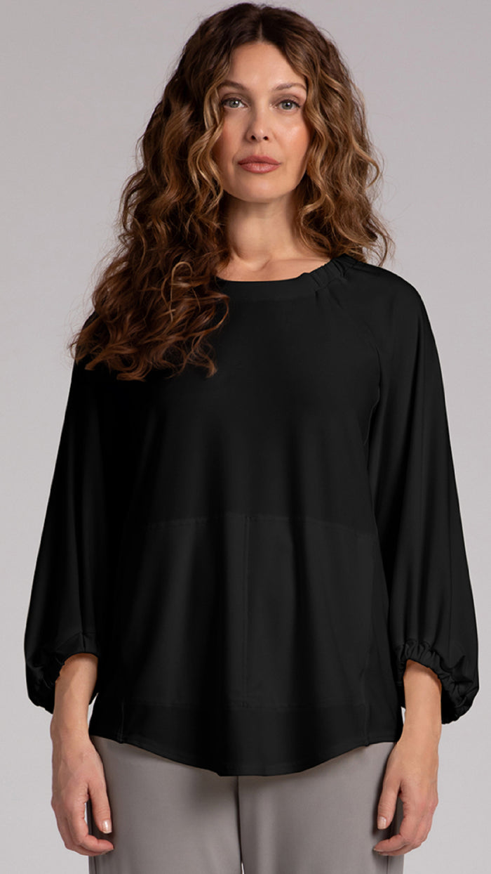 Move Pullover W Half Elastic Cuff (Sale)