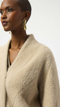 Joseph Ribkoff Feather Yarn Coat (-30% at checkout)