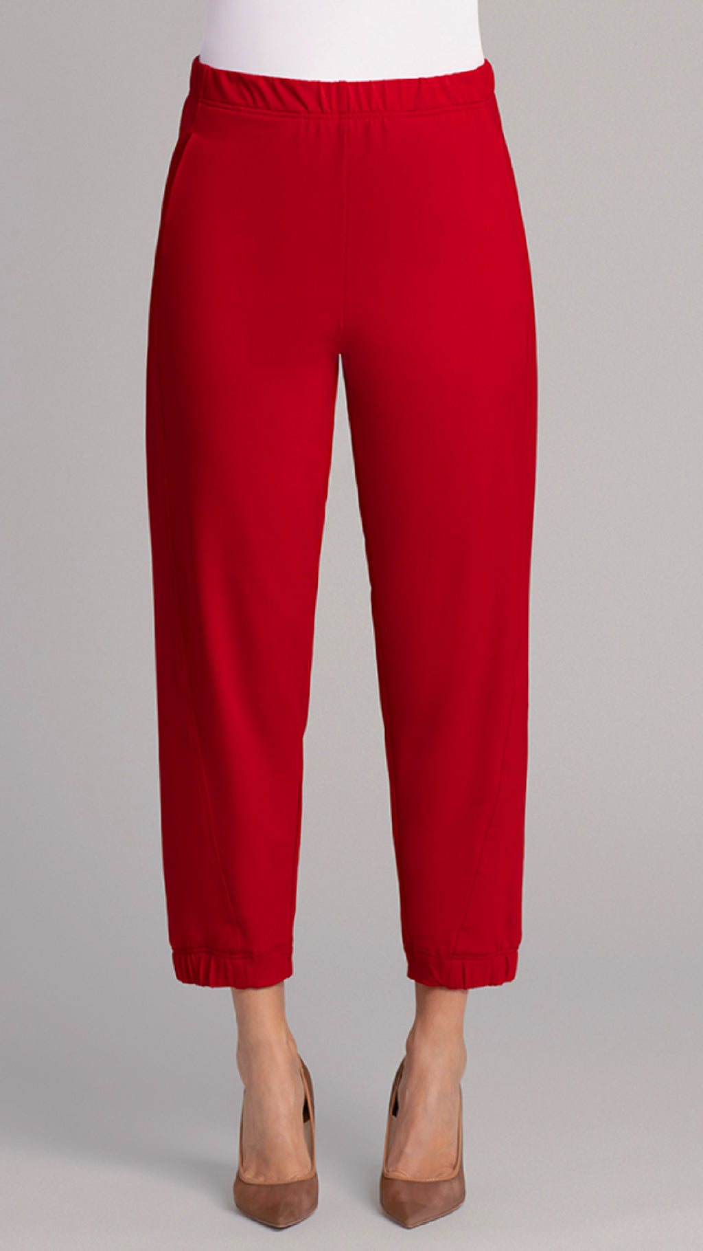 Half Cuff Jogger Pant, Fleece Back Jersey (Sale)