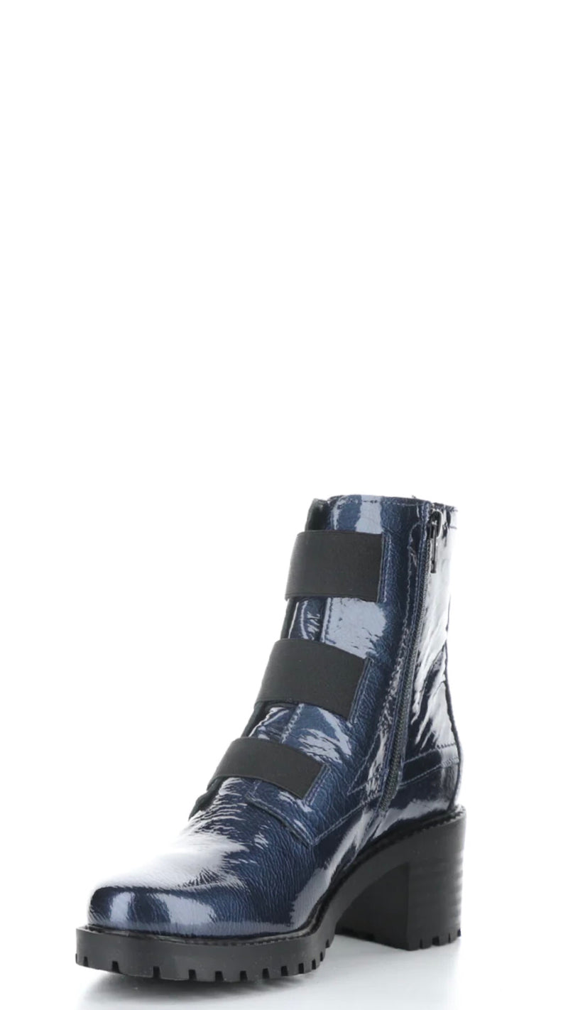 INDIE Blue/Black Elasticated Boots