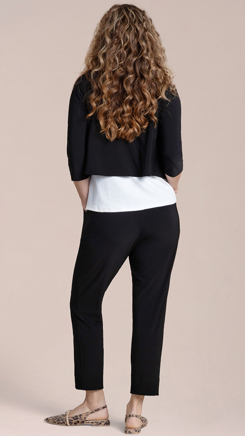 V-Neck Bolero, 3/4 Sleeve
