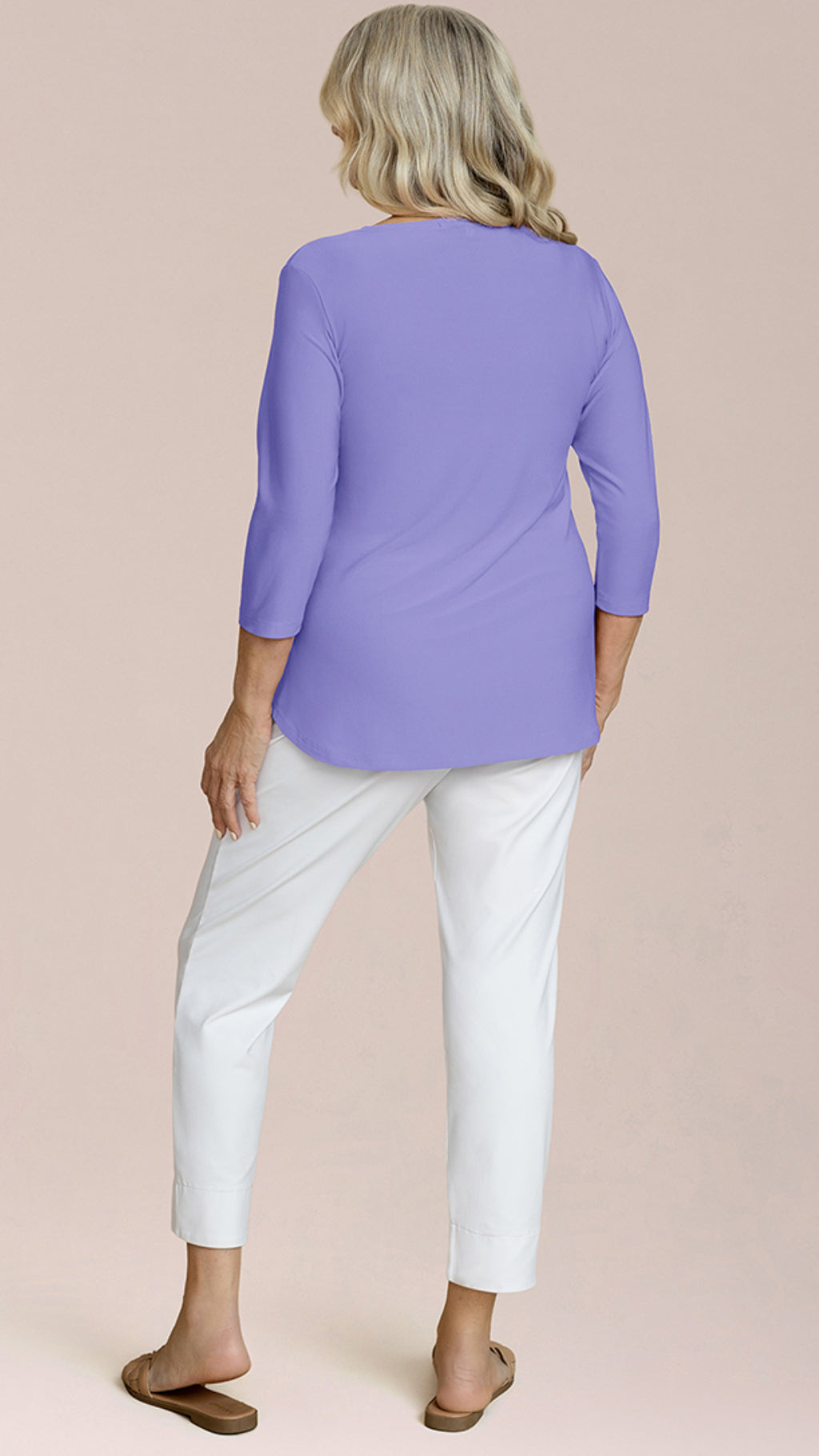 Go To Classic T-Relax, 3/4 Sleeve-Solid Colours (selected colours on Sale)