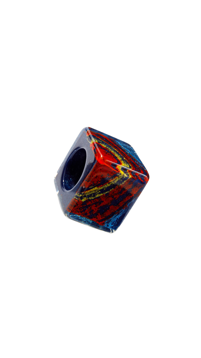 Bliss Beads (MUSEE Series) Cube Painted
