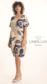 LINEN LUV Linen Dress Short