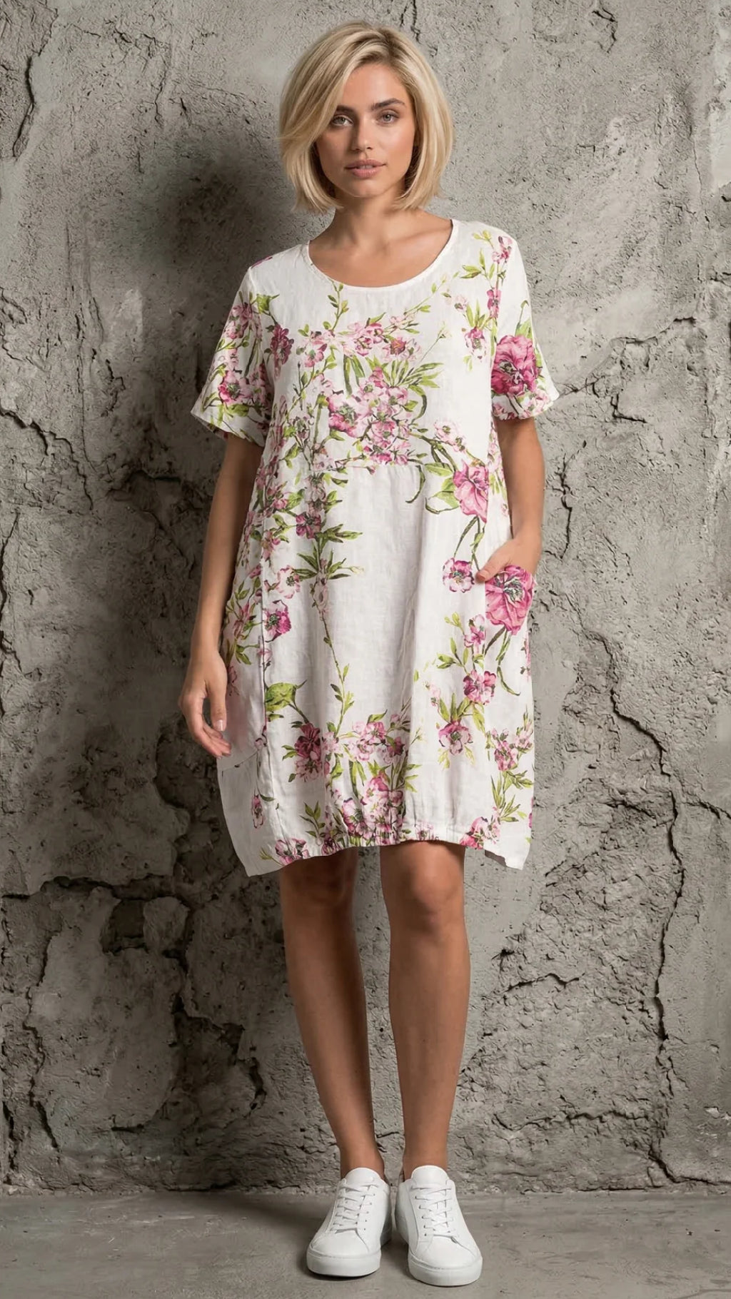 LINEN LUV Linen Dress Short