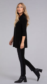 Deep V Tunic, 3/4 Sleeve (Sale)