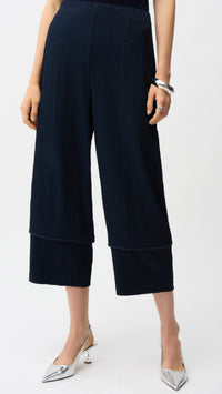 Joseph Ribkoff Seersucker Balloon Pull-On Pants