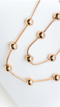 Golden Sphere Jewellery Set