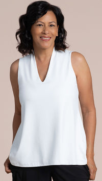Deep V Trapeze Tank-Solid Colors