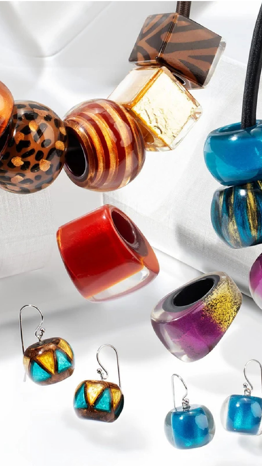 Bliss Beads, Glitz Series-Foil Oval