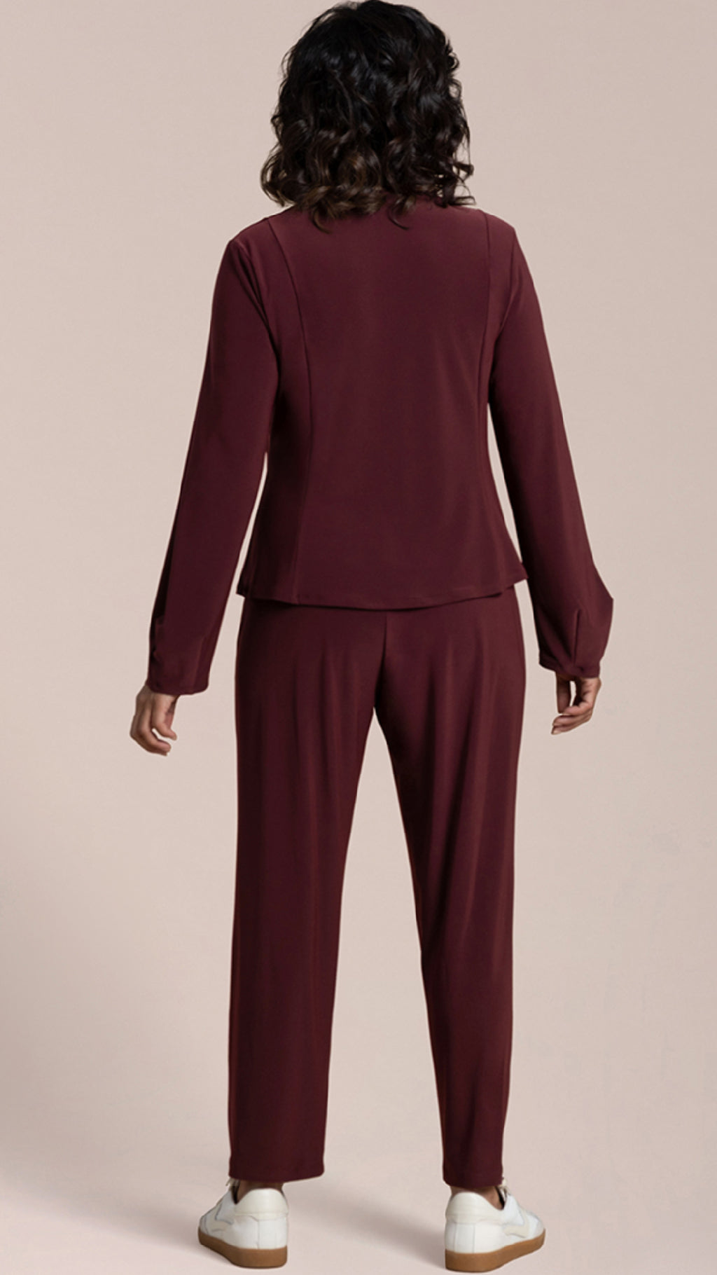 Fit N Flare Lantern Top, Long Sleeves