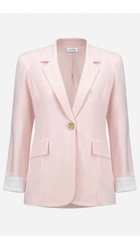 Joseph Ribkoff Blazer Statement Button