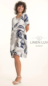 LINEN LUV Linen Dress Short
