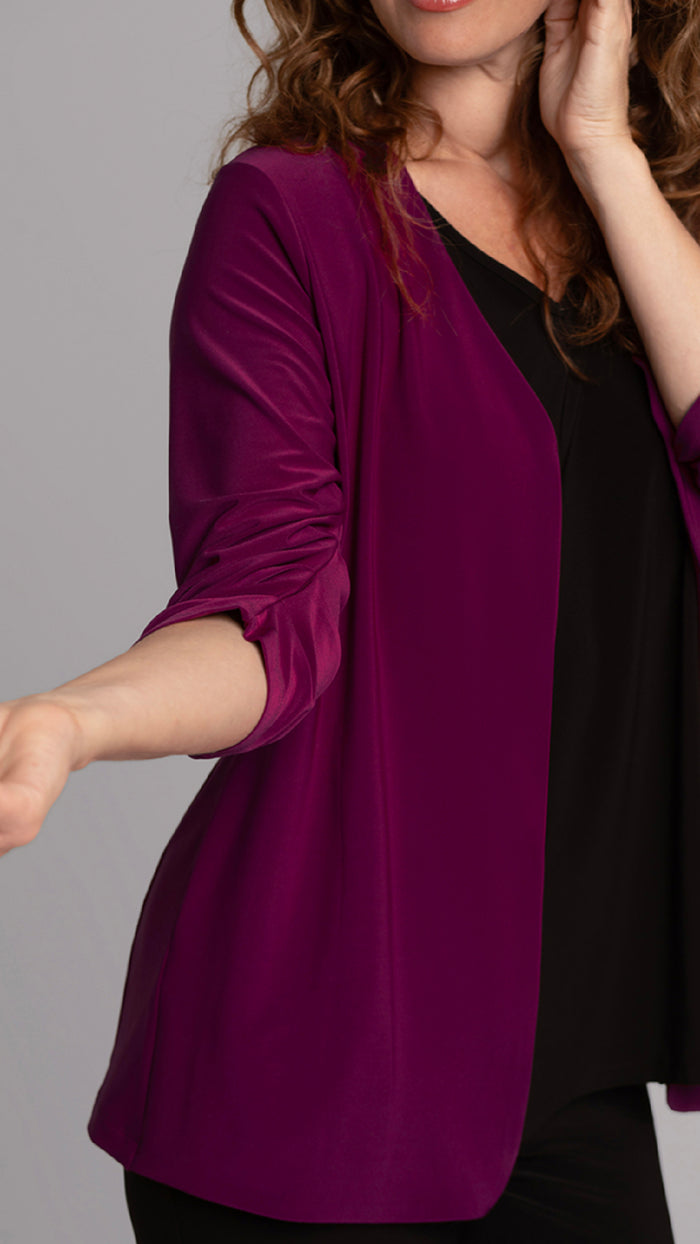 Classic Jacket With Pleated Sleeves (Sale)
