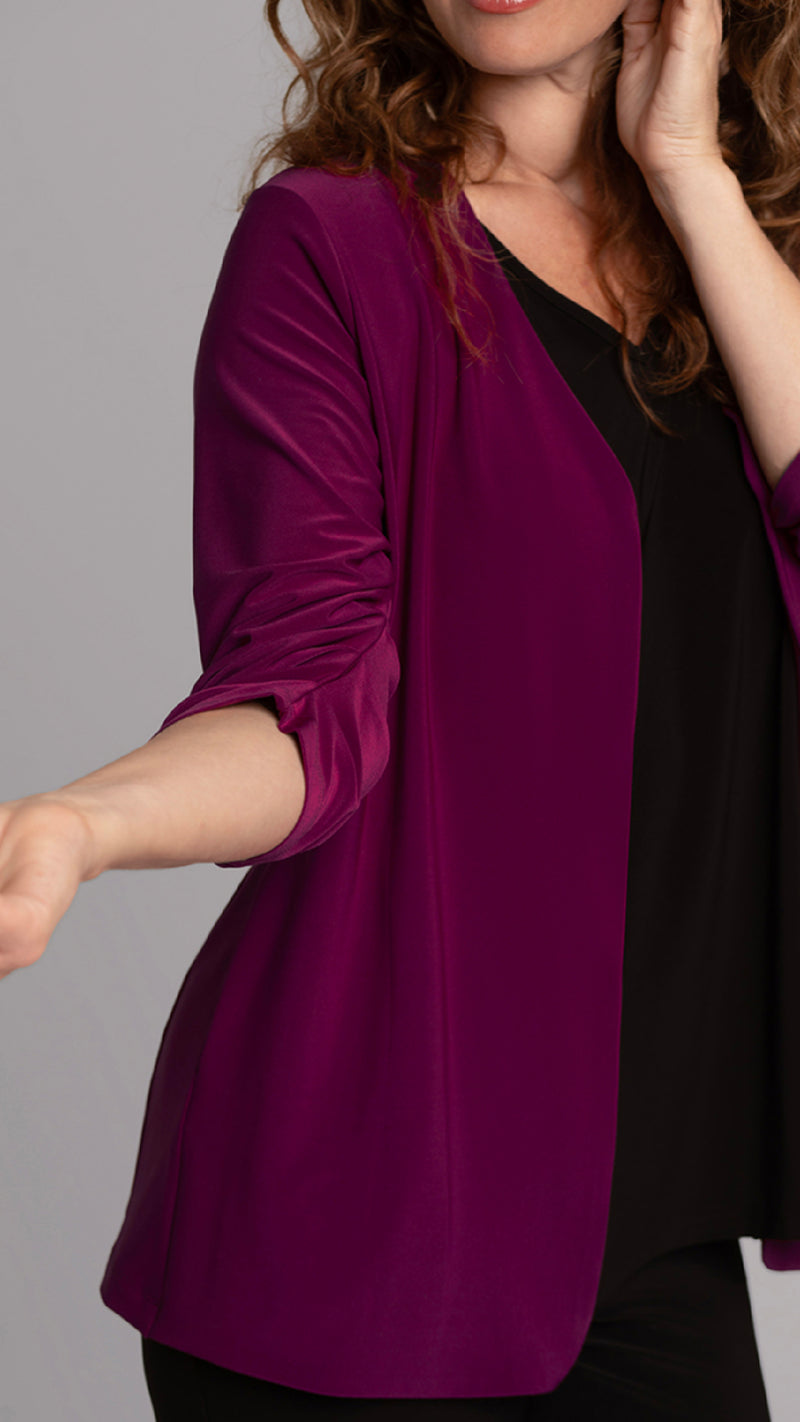 Classic Jacket With Pleated Sleeves (Sale)