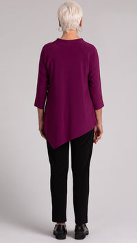 Raglan Hanker Chief Top, 3/4 Sleeves (Sale)