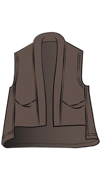 Cropped Core Vest