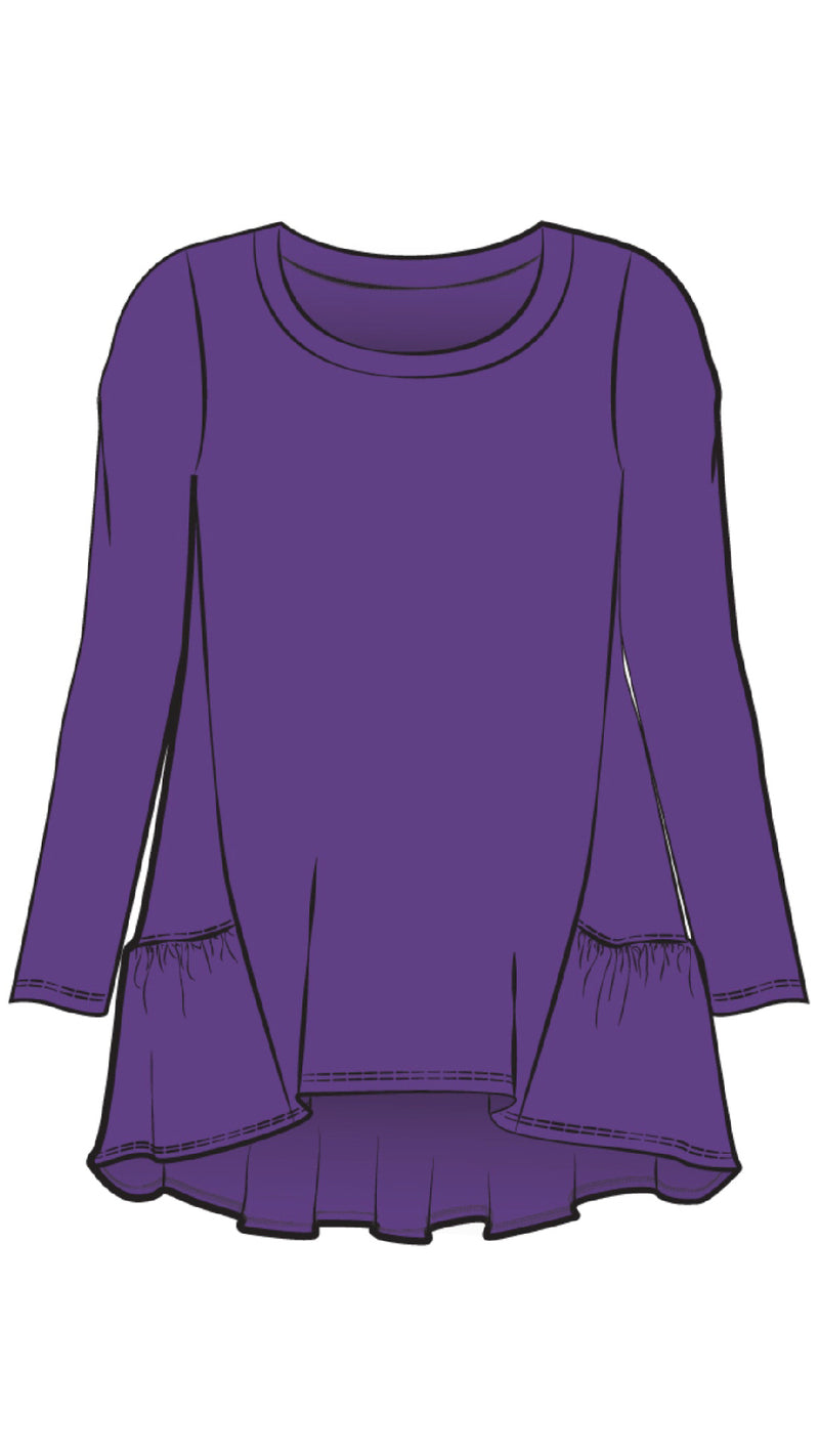 Flirty Peplum Top