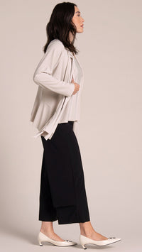 Splice Roll Neck Cardigan