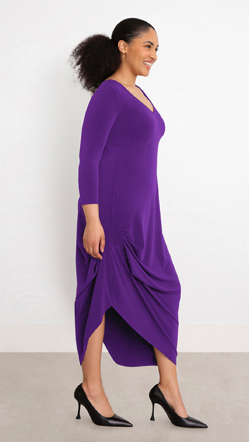 Drama Dress, 3/4 sleeve (Con’t…)