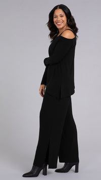 One Shoulder Boxy Top, Long Sleeve (Sale)