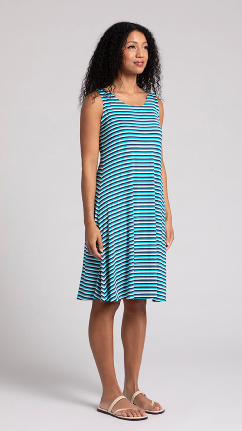 Bamboo Tank Dress Short-Print (Sale)