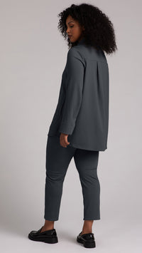 Hepburn Shacket, LT WT Ponte (Sale)