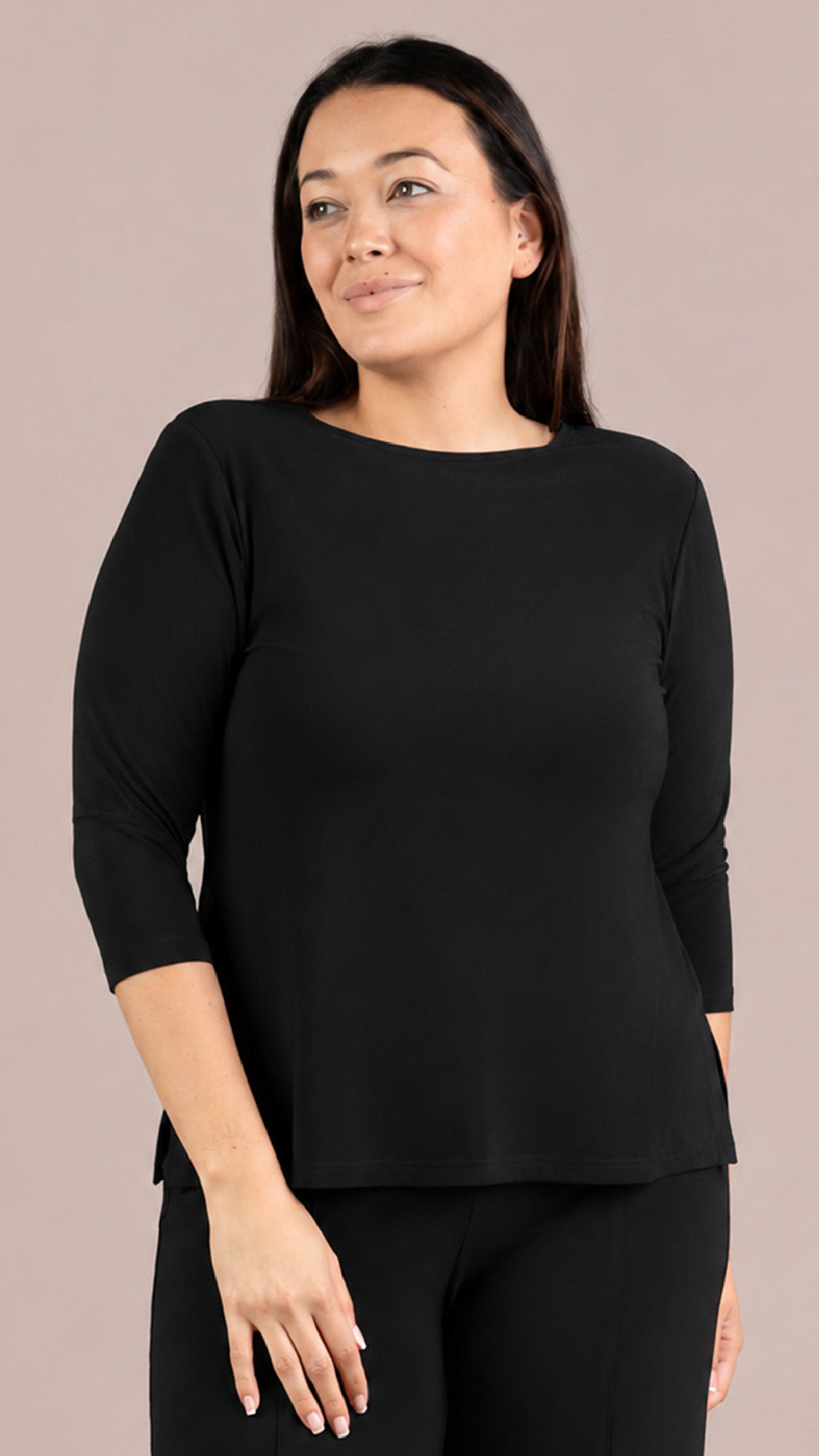 Nu Ideal Top, 3/4 Sleeves