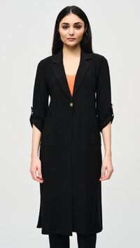 Joseph Ribkoff Silky Knit Duster Coat