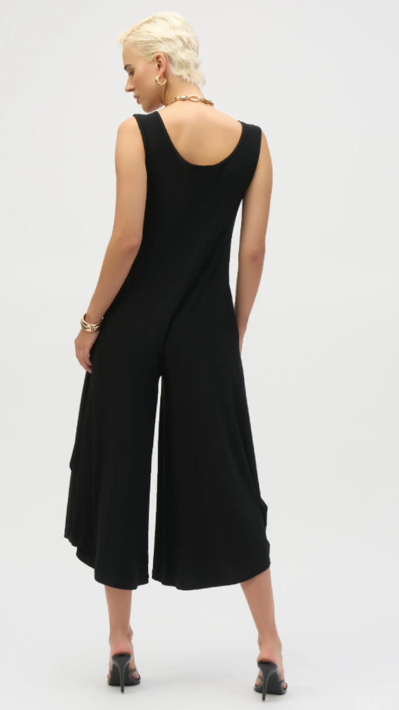 Joseph Ribkoff Silky Knit Wide-Leg Sleeveless Jumpsuit (Sale)