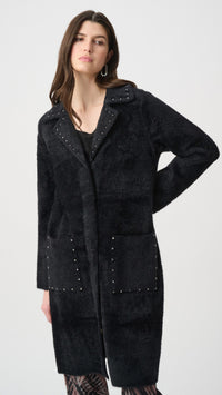 Joseph Ribkoff Studded Sweater Coat