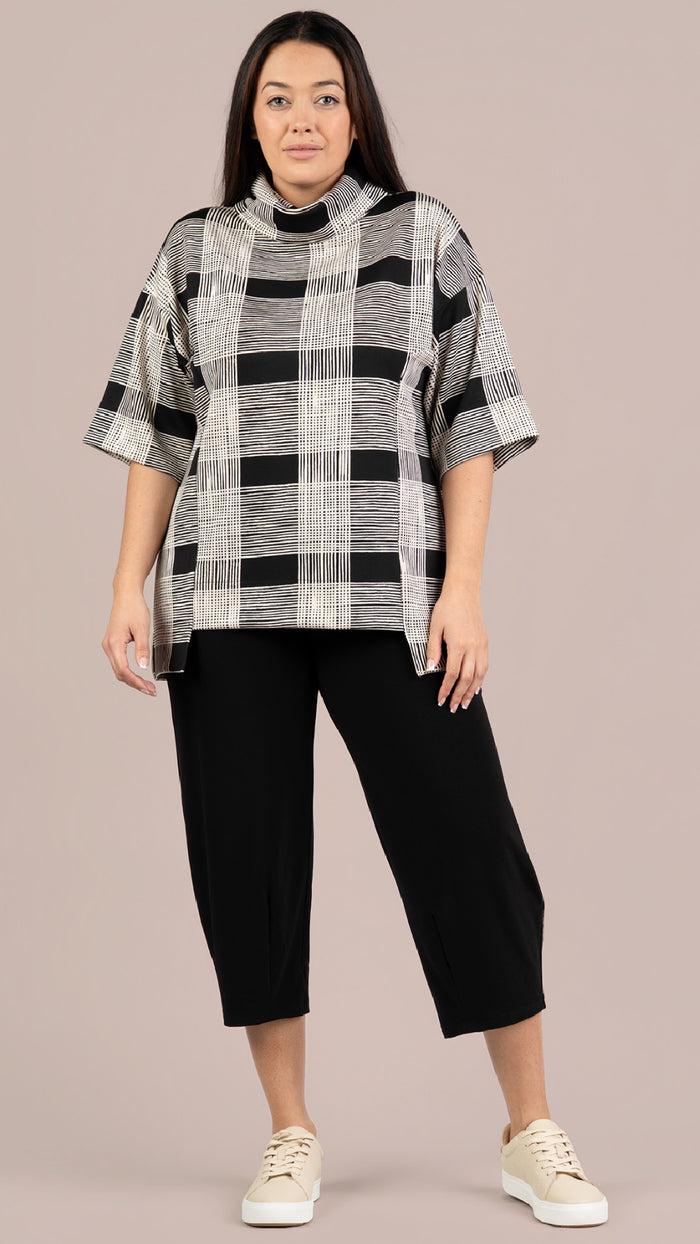 Cloud Snug As A Bug-Ecru Plaid