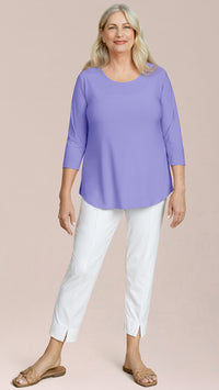 Go To Classic T-Relax, 3/4 Sleeve-Solid Colours (selected colours on Sale)