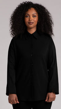 Hepburn Shacket, LT WT Ponte (Sale)
